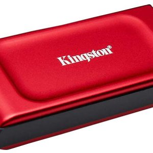 KINGSTON XS1000 eksterni SSD disk 2TB, USB 3.2 Gen 2 Type-C, USB-C to USB-A cable, crni, SXS1000/2000G