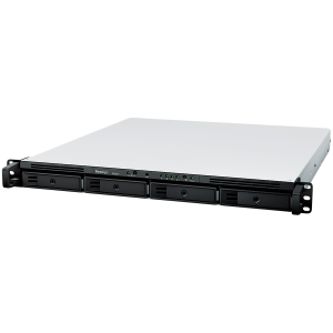 Synology RackStation RS822+, 1U, 4-bays, AMD Ryzen V1500B 4-core 2.2 GHz; 2 GB DDR4 ECC SODIMM...