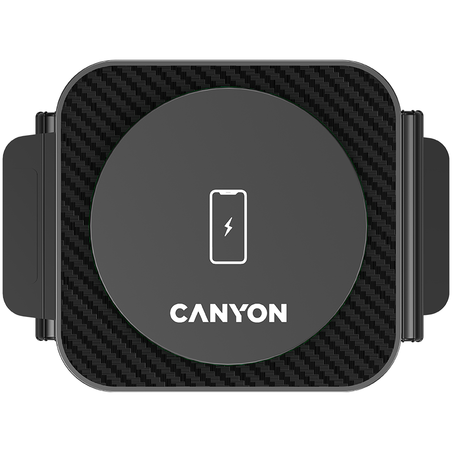 CANYON wireless charger WS-305 15W 3in1 Foldable Black - Slika 4