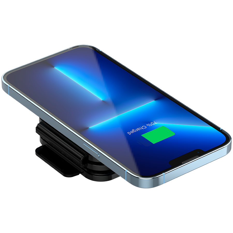 CANYON wireless charger WS-305 15W 3in1 Foldable Black - Slika 6