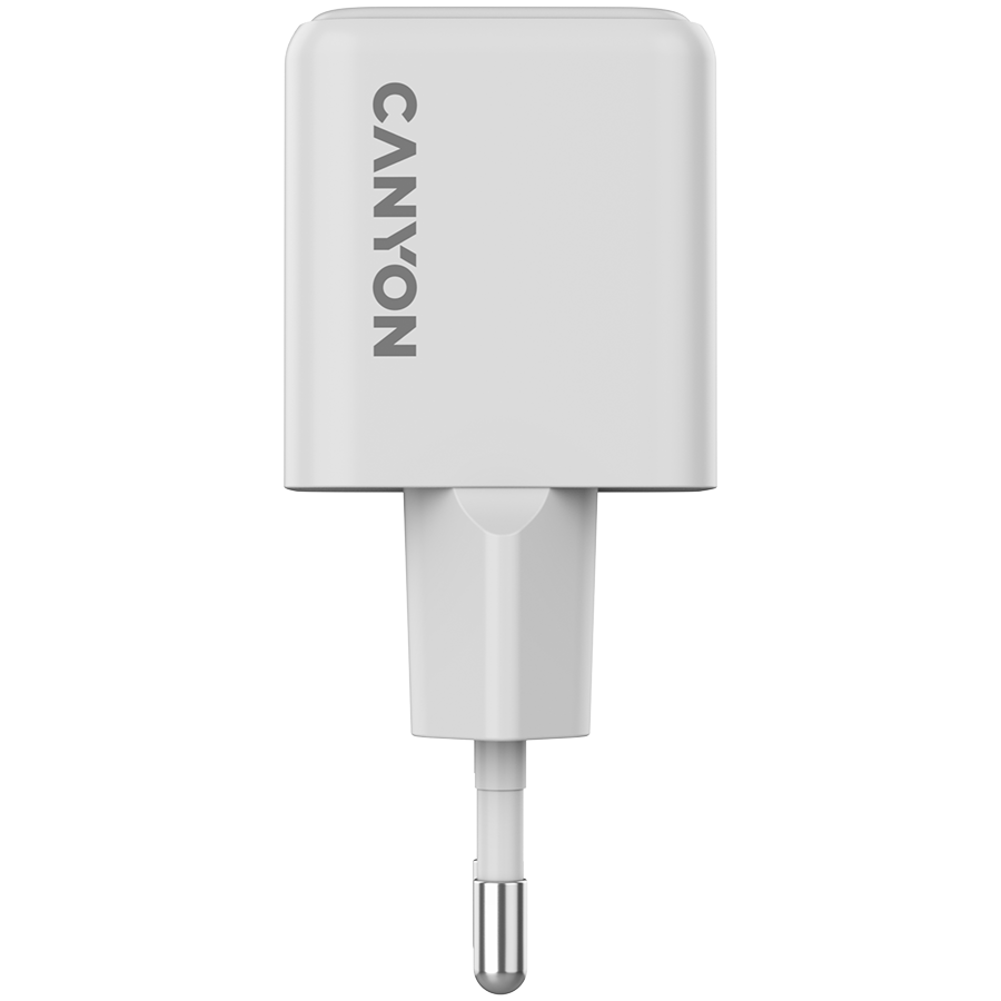 CANYON charger CU20AC GaN 20W 1xPD 1xQC EU White - Slika 5