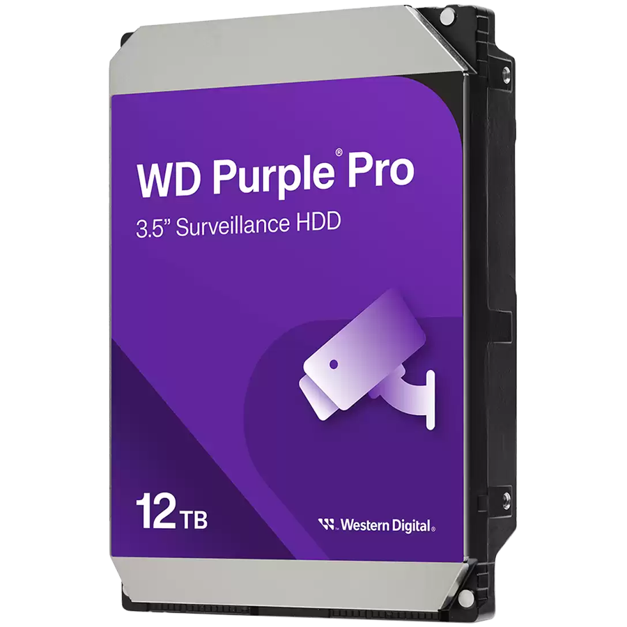 HDD AV WD Purple Pro (3.5'', 12TB, 512MB, 7200 RPM, SATA 6 Gb/s)