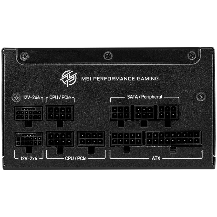 MSI MPG A850GS PCIE5 Power Supply 850W, 80 PLUS Gold, Dual PCIe 5.1 Cables, ATX 3.1, 135mm Fan, Fan Stop, OCP/OTP/OPP/SCP/OVP/UVP/SIP/NLO, Active PFC, Dimensions: 150mmx150mmx86mm, 10Y Warranty - Slika 3