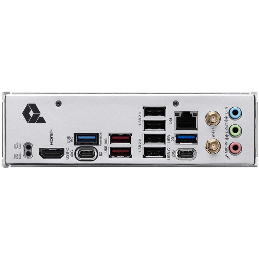 MSI PRO X870E-P WIFI, ATX, Socket AM5, 4x DDR5 Dual Channel DDR5 up to 8200(OC)MHz, 3x PCIe x16 slot, 3x M.2 slot, 4x USB 2.0, 2x USB 5Gbps, 2x USB 10Gbps, 1x 20Gbps Type-C, 1x 40Gbps Type-C, HDMI, 7.1 HD Audio, 5G LAN, WiFI 7, BT, 3Y - Slika 3