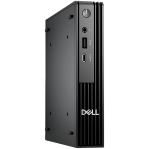 Dell Pro Micro QCM1250, 90W adpt.,Intel Core Ultra 5 235T (R) (13 TOPS NPU, 14 cores, up to 5.0GHz),16GB (1x16GB) 5600MT/s DDR5, M.2 512GB SSD, Intel Integrated, DP, HDMI, USB-C, 5xUSB-A, Wi-Fi 6E AX211, RJ-45,Kyb/Mous, Win11Pro, 3Y ProSpt NBD