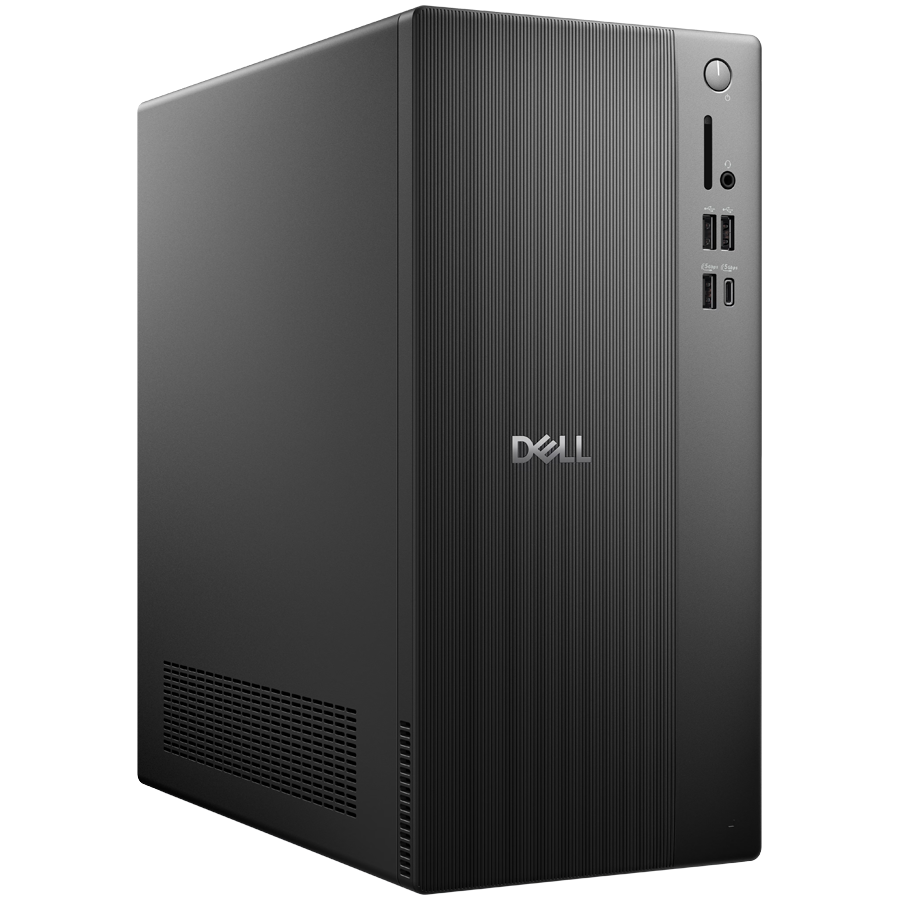 Dell Tower ECT1250, 180W, Intel Core i5 14400 (10C, 16T, 20MB cache, up to 4.7GHz), 16GB (1x16GB) DDR5 4800MT/s, 512GB M.2 SSD, Intel UHD Graphics 730,WiFi, BT, DP, HDMI, USB-C, 7xUSB-A, RJ-45, 3.0 SD CR, No Kyb / No Mouse, Win11 Pro, 3Y PS NBD