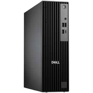 Dell Pro Slim QCS1255, 180W, AMD Ryzen 5 8600G (16 TOPS, 6 cores up to 5.0GHz), 16GB DDR5 4800MT/s, M.2 512GB SSD, AMD Integrated Graphics, Wi-Fi+BT, SD CR, DP/HDMI/USB-C/USB-A/RJ-45,Speaker, Mouse/Kb, Win11 Pro, TPM 2.0, PS NBD 3Y
