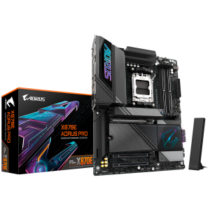 GIGABYTE X870E AORUS PRO, Socket AM5, 4x DDR5, ATX