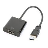 Gembird USB to HDMI display adapter, black