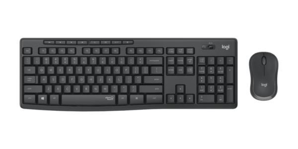 Logitech MK295 Silent Wireless Keyboard Mouse Combo, DE