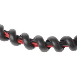 NaviaTec fleksibilan organizator kablova, crni, 2 kom