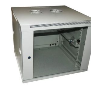 NaviaTec zidni mrežni ormar 9U 600 x 600mm, jednodjelni, SA serija