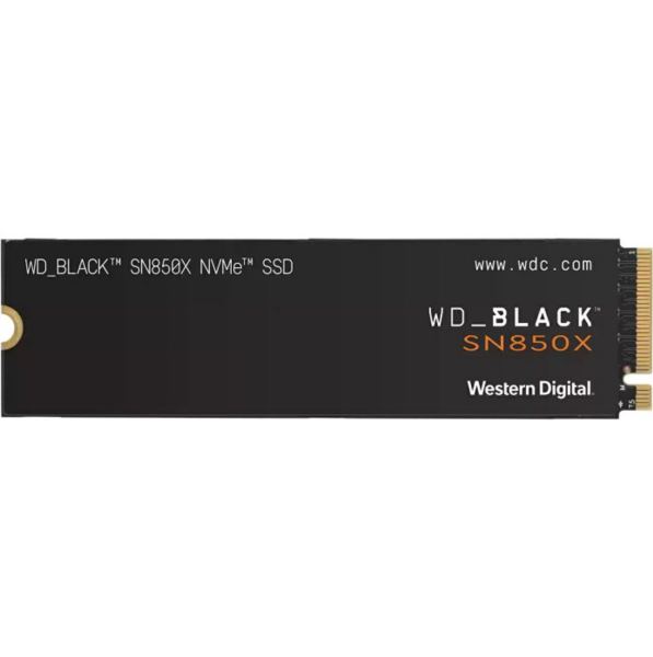 Western Digital 1 TB M.2 SSD, Black SN850X Gen. 4x4