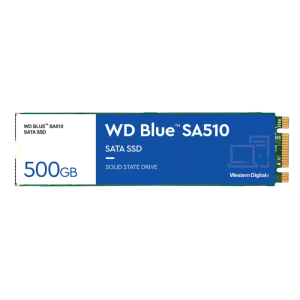 WD 500GB Blue SA510 M.2 2280 SATA 6Gb/s SSD drive