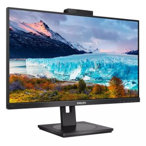 Philips 27" 272S1MH/00 FHD (1920×1080) IPS, 75Hz, Web kam, 4ms, VGA/DVI-D/DP/HDMI, 3×USB3.2/USB2.0, Pivot, zvučnici, crni