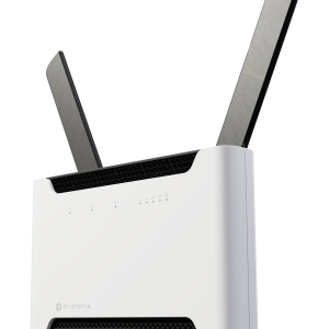 Mikrotik Chateau 5G R17 ax - eSIM, Smart aggregation + wide regional FDD+TDD, 4X4 MIMO, RouterOS v7, 1GB RAM, 128MB FLASH, 4x 10/100/1000 Ethernet ports, 1x 2.5G Ethernet port, 1x SIM slot (Micro SIM)
