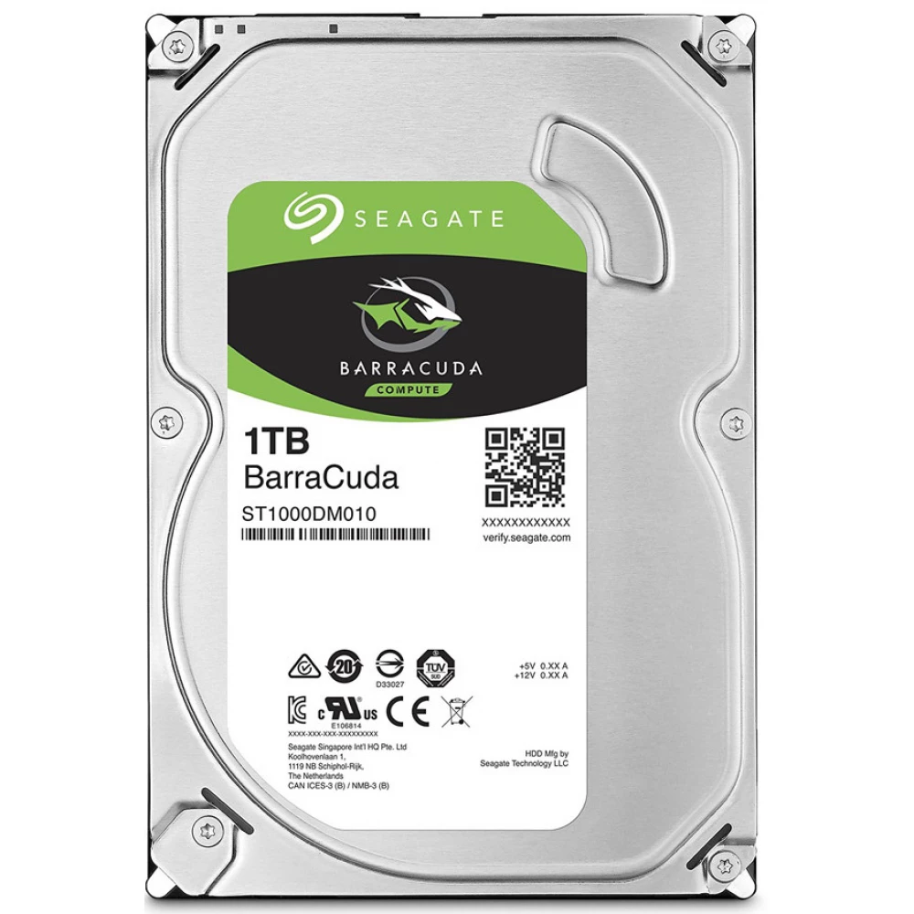 Seagate Barracuda 1TB SATA3, 7200rpm, 256MB cache (ST1000DM014)