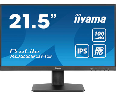 IIYAMA 22" XU2293HS-B6 FHD (1920x1080) IPS 16:9, 100Hz, 300 cd/m2, 1ms, 1000:1, HDMI/ DP, tilt, zvučnici, crni
