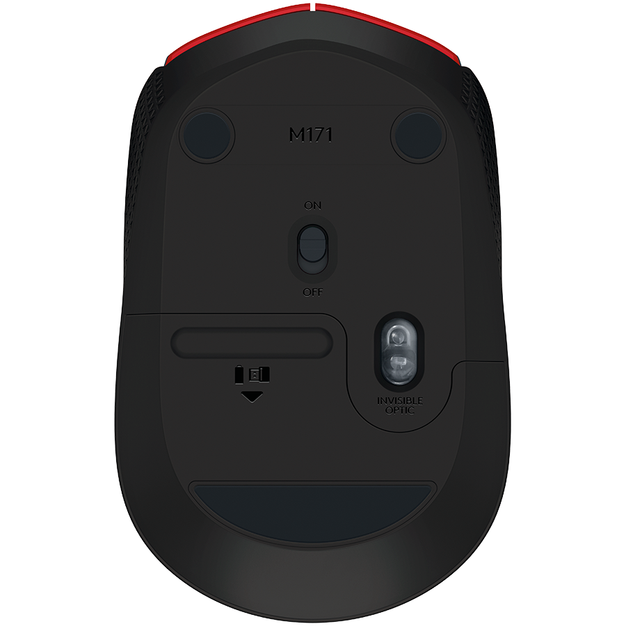 LOGITECH M171 Wireless Mouse - RED - Slika 4