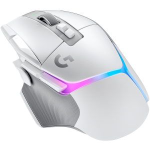LOGITECH G502 X PLUS LIGHTSPEED RGB Wireless Gaming Mouse - WHITE/PREMIUM - EER2