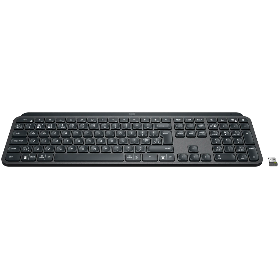 LOGITECH MX Keys Bluetooth Illuminated Keyboard - GRAPHITE- US INT'L - B2B - Slika 2