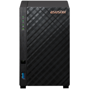 ASUSTOR NAS AS1102TL Drivestor2 Lite 2x 3.5'' - 1x 1Gbe Realtek QuadCore RTD1619B 1.7GHz 1GB single PSU desktop