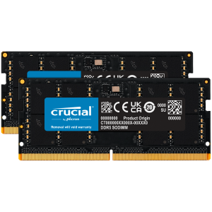 Crucial 96GB Kit (2x48GB) DDR5-5600 SODIMM CL46 (16Gbit)