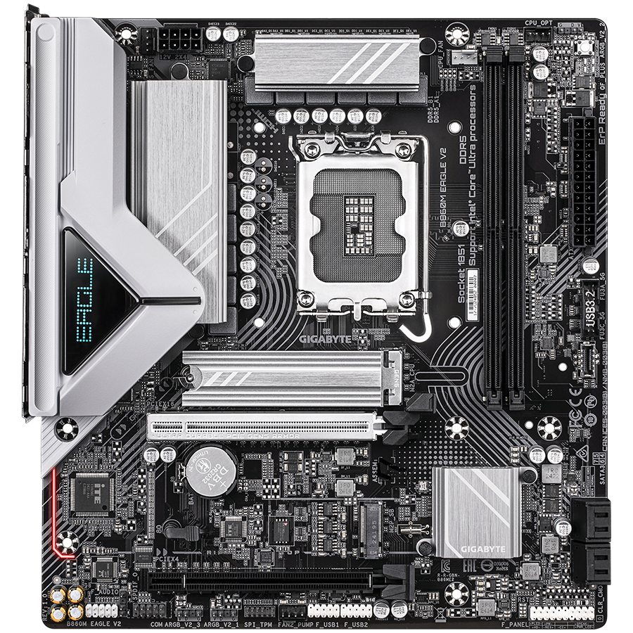 GIGABYTE B860M EAGLE V2, LGA1851, 2x DDR5, mATX - Slika 2