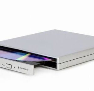 Gembird External USB DVD drive, silver