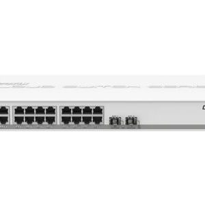 MikroTik 24 Port 1GbE 2x 10G SFP Cloud Smart Switch