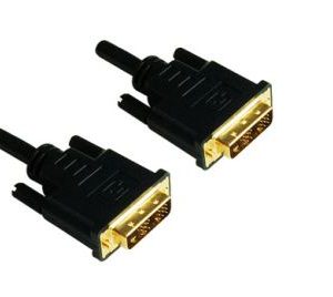 NaviaTec DVI-D kabel M-M, 3m, crni