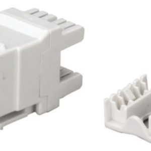 NaviaTec CAT6 RJ45 unshielded Keystone Jack, 180 degree type