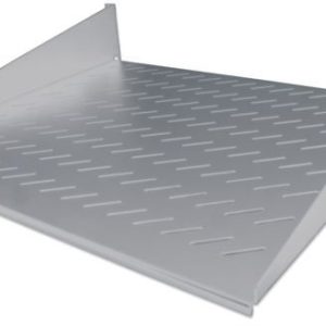 NaviaTec 19" polica za mrežni ormar, 355 mm, 2U, Cantilever, siva
