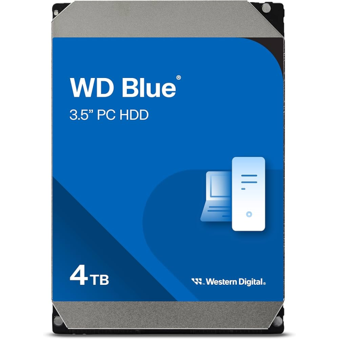 WD 4TB Blue 3.5" SATA 6Gb/s 5400rpm 128MB HDD drive - Slika 3