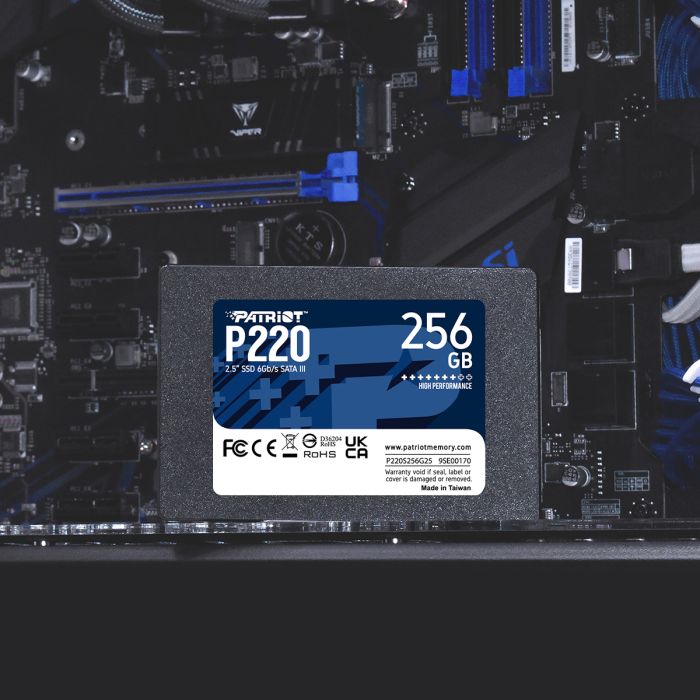 Patriot P220 256GB SSD SATA 3 2.5 - Slika 2