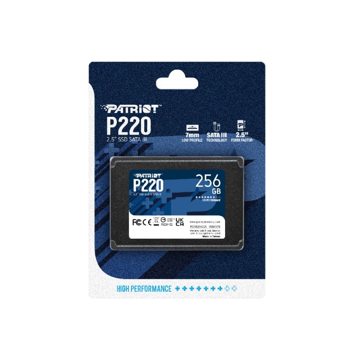 Patriot P220 256GB SSD SATA 3 2.5 - Slika 3