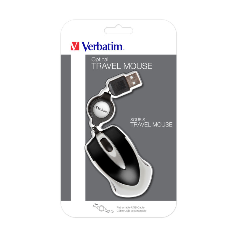 Verbatim GO Mini Optical Travel Mouse USB3.0/2.0, crni - Slika 10