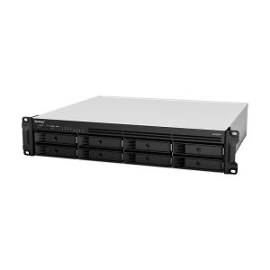 Synology RS1221RP+ RackStation 8-bay NAS server, 4GB DDR4, Hot-Swap 2.5"/3.5" HDD, 4xG-LAN, USB3.2 Gen1×2, eSATA×1, Redundant Power Supply