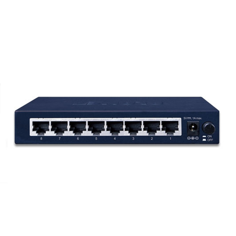 PLANET preklopnik (Switch) 8-port 10/100Mbps (Metal) - Slika 4