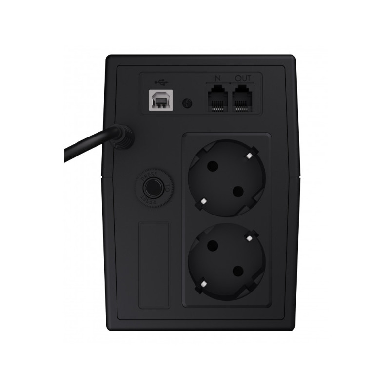 Green Cell UPS (UPS01LCD) Micropower 600VA/360W, Line Interactive AVR, LCD - Slika 6