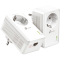 AV1000 Gigabit Passthrough Powerline Starter KitSPEED: 1000 Mbps PowerlineSPEC: Broadcom CPU, HomePlug AV2, 1+1 Gigabit PortFEATURE: Plug and Play, tpPLC Utility, Pair for More Security, Extra Power SocketKIT: 2Г— TL-PA7017P