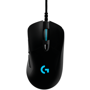 LOGITECH G403 HERO LIGHTSYNC Corded Gaming Mouse - BLACK - USB - EER2