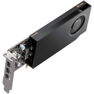 PNY NVIDIA A1000 8GB LowProfile OEM Version, PCI-Express 4.0 x16, LP, 8 GB GDDR6 128-bit, 4x Mini DP 1.4, 1x LP bracket