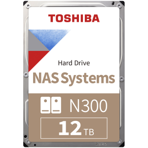 HDD NAS TOSHIBA N300 12TB CMR, 3.5'', 512MB, 7200RPM, SATA, TBW: 180
