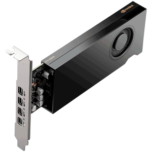 PCI-Express x16 Gen 4.0,Single Slot, 50W16 GB GDDR6 ECC 128-bit,HDCP 2.2 andHDMI 2.0 support with opt. Adapter