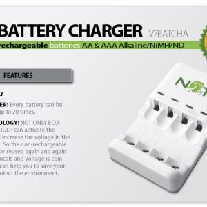 LifeView Battery charger LV7BATCHA