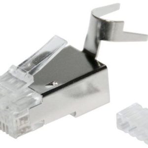 Solarix connector RJ45 CAT6A CAT7 STP 8p8c shielded for wire