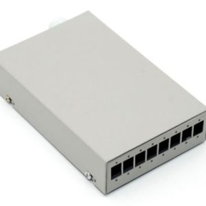 NFO Patch Panel Wall Mounted, 8x SC Simplex LC Duplex