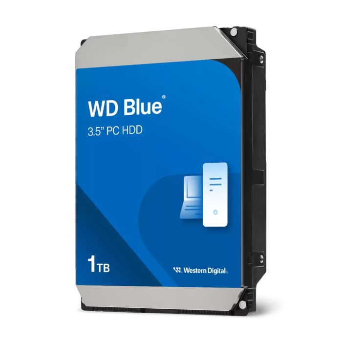 WD 1TB Blue 3.5" SATA 6Gb/s 5400rpm 64MB HDD drive