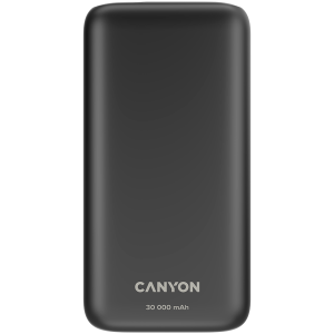 CANYON power bank PB-301 LED 30000 mAh PD 20W QC 3.0 Crni